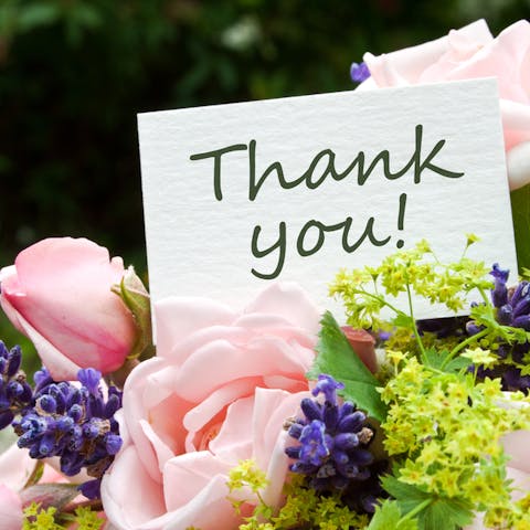 Different Ways of Saying “Thank You” with Flowers