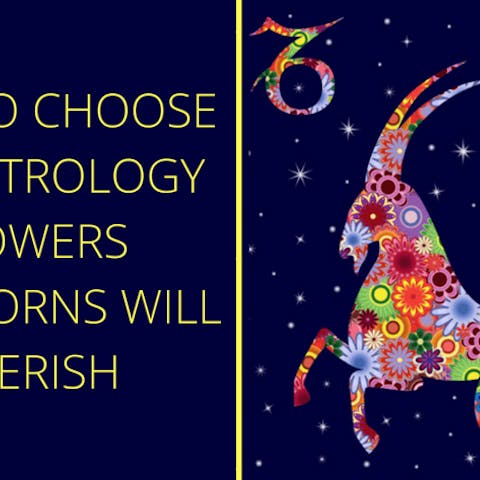 How To Choose The Astrology Flowers Capricorns Will Cherish