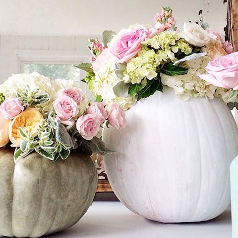 DIY with Flowers: Create Your Own Arrangement with Pumpkins